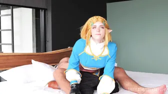 Sweetie Fox, Elf Zelda Screwed and Release in Mouth