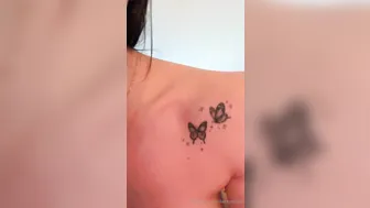 Dainty Wilder, Morning Screw with Big White Dildo