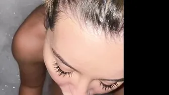 Sienna Grace, Midnight Soapy Bath Blowjob with Boyfriend