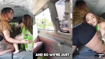 Tanya Tehanna, Fanbus, Thick Ebony Beauty and Midget Screwing Thick BBC in Van