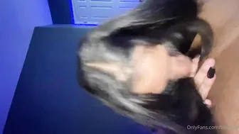 Hot4Lexi, Screwing Thick BBC in Blue Shiny Slingkini