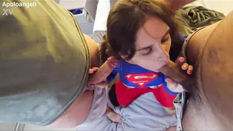 Julia Goddess, Super-Girl Plowed by Two Burglars