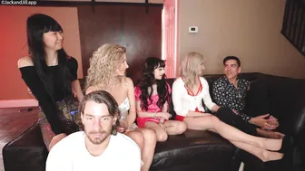 Jackandjill, Saraloverays, Swinger Couples Soft Swap and Facial