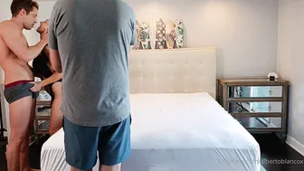 Sarah Illustrates, Alberto Blanco, Hot Beauty Screwing Stud Behind Scenes