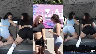 Fanbus, Two Horny Lesbian Teens on Spring Break in Van