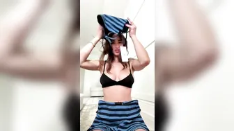 Natalie Roush, Spanking Big Ass Wearing Lingerie