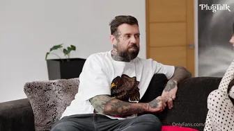 Lenatheplug, Meagan Moore, Plugtalk, Blonde Slut Ffm Threesome On Adult Couch Interview