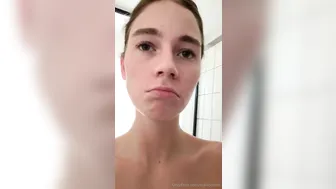 Anna Malygon, Teasing Her Wet Naked Body In The Shower
