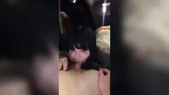 Triplexceleste, Tatted Goth Slut Dirty Fucking In The Car