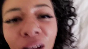 Peachiikitten, Ebony Petite Beauty Screwing Huge Cock