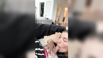 Arikytsya, Sucking Boyfriends Cock After Work