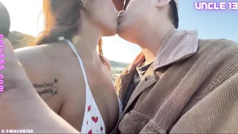 Hunnybunny, Thai Beauty Screwing Chinese Dick in Car Backseat