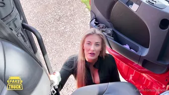 Sisabellaa, Blonde Curvy Beauty Plowed in Truck