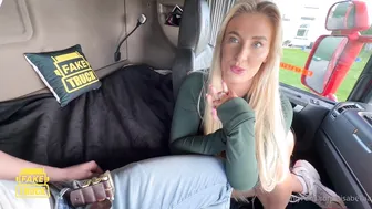 Sisabellaa, Blonde Curvy Beauty Plowed in Truck