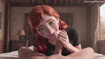 Frozen Anna Wake Up Just Wanted To Play With Her Pleasure Toy