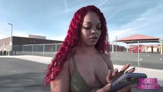 Ace Hardz, Rue Lynn, Bubble Butt Redhead Ebony Beauty Gets Ride Out the Hood