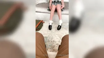 Riley Reid, Screwing and Creampie the Nerdy Schoolgirl