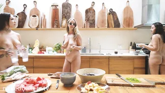 Nakedbakers, Socanuma, Gallo Pinto, Striptease Cooking in Kitchen Live Show