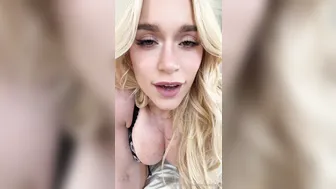 Elle Brooke, Blonde Supermodel in Sexy Lingerie JOI