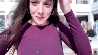 Kink Lovers, Hot Beauty Walking Around Town After Facial