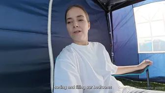 Hermione Potter, Hot Couple Screwing in Formula One Belgian Grand Prix Camp Tent