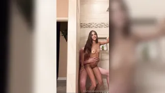Kinsley Wyatt, Skinny Teen Standing Doggy Screwed in Shower
