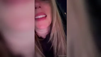Diora Baird, Hot MILF Teasing Big Breasts While Driving
