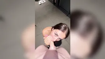 Sarah Henderson, Screwing Big Cock Boyfriend on Balcony at Night