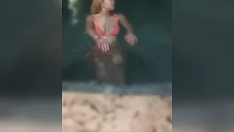 Lil Tay, Underwear Teasing Around Pool and Hotel Room