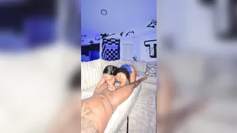 Itsscinnamon, Touchmoney.V, Hot Ebony Beauty Screwing Thick BBC on Couch