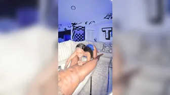Itsscinnamon, Touchmoney.V, Hot Ebony Beauty Screwing Thick BBC on Couch