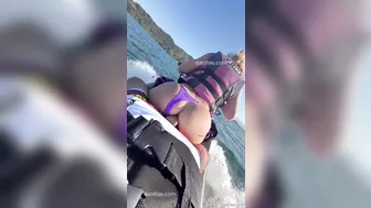 Dani Fae, Hot Blonde Beauty Riding Cock While Driving Jetski