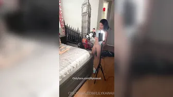 Jameliz, Lily Kawaii, Sensual Lesbian Strap-On Sex BTS and Filming