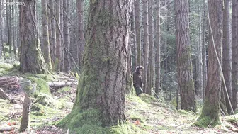 Tigger Rosey, Horny Nymph Fairy Masturbation in Woods