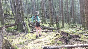 Tigger Rosey, Horny Nymph Fairy Masturbation in Woods