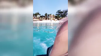 Callmeslooo, Hot Bikini Beauty Screwing Jetski Instructor in Open Waters