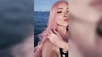Callmeslooo, Hot Bikini Beauty Screwing Jetski Instructor in Open Waters