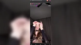 Lyna Perez, Sexy Beauty Livestream Striptease