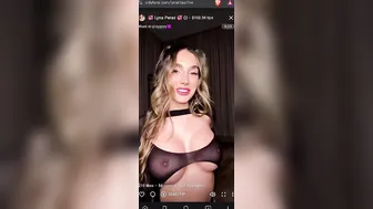 Lyna Perez, Sexy Beauty Livestream Striptease