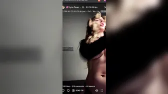 Lyna Perez, Sexy Beauty Livestream Striptease
