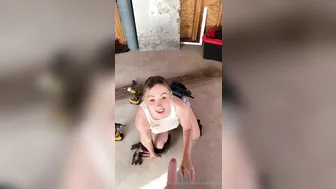 Sara Underwood, Female Construction Worker Pounded by Dildo