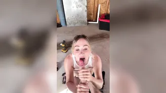 Sara Underwood, Female Construction Worker Pounded by Dildo