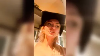 Lindsey Pelas, Blonde Texas Cowgirl Teasing Big Breasts on Livestream