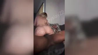 Kslay22, Blonde Supermodel Hookup with Thick BBC Black Stud