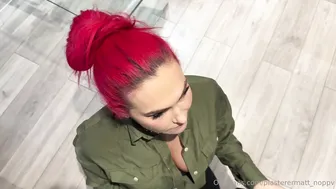 Plasterermatt, Hot Redhead Roxi Facial and Cumwalk