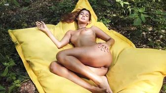 Agatha Vega, Hot Supermodel Forest Masturbation for Nature