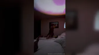 Cuckoldressabi, Cuckold Enjoys View of Hotwife Climaxing Hard on Thick BBC Black Bull