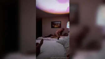 Cuckoldressabi, Cuckold Enjoys View of Hotwife Climaxing Hard on Thick BBC Black Bull
