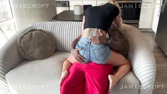 Jamie Croft, Blonde Hotwife MILF Having Good Screw with Black Bull