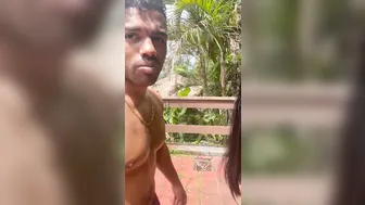 Becthebarbie, Troy Francisco, Thick Horny Beauty BBC Screwing on Vacation Hotel Balcony